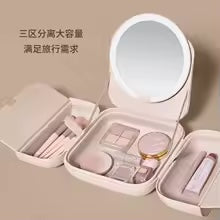 Trousse de Maquillage avec Miroir LED — Organisateur de Voyage – ceinture chauffante règles douloureuses Mirasize